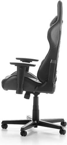 Karrige gaming DXRacer Formula F08-N, krahë 3D, jastëk lumbal, e zezë