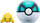 Set lodër Pokemon Clip N Go, figurë Joltik 2", Net Ball, shumëngjyrëshe