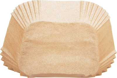 Letra pjekjeje për fritezë ajri ORION, 21 × 21 cm, 100 copa, natyrale