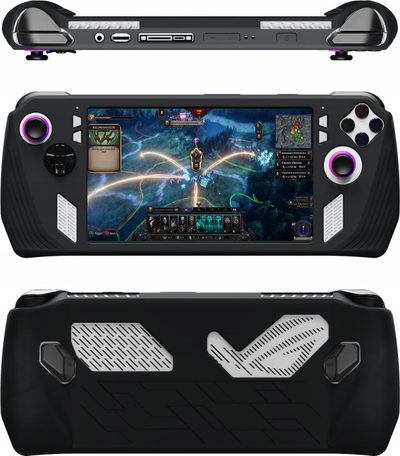 Mbulesë silikoni JYS JYS-RA006 për Asus ROG Ally, mbrojtëse, e zezë