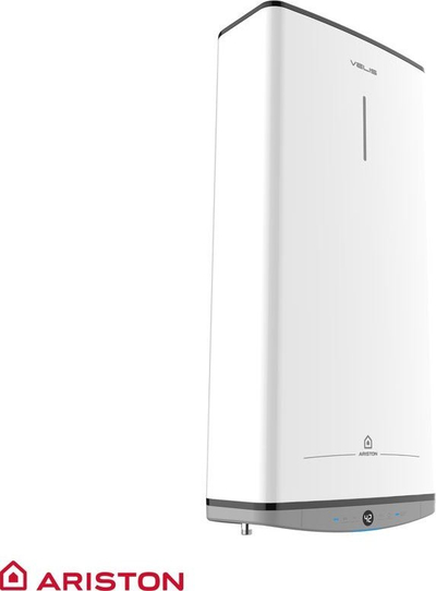 Bojler elektrik Ariston Velis Dune 50, 50L, montim horizontal edhe vertikal, i bardhë