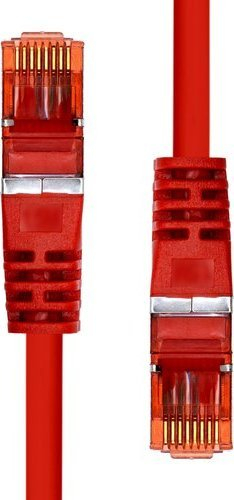 Kabllo rrjeti ProXtend CAT6 F UTP CCA, 1m, RJ45, e kuqe