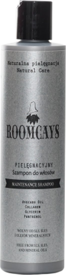 Shampo flokësh Roomcays Maintenance Shampoo, për burra, pa SLS, 250ml