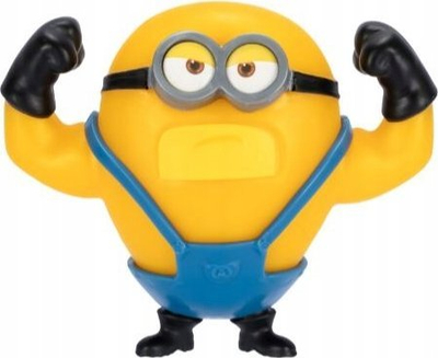 Figurë aksioni Heroes of Goo Jit Zu Mega Minion Dave, super që shtrihet, me rruaza uji, e verdhë
