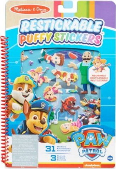 Melissa & Doug Paw Patrol Puffy Sticker - Adventure Bay