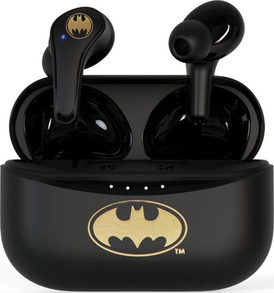 Kufje wireless OTL Technologies DC0857 Batman, TWS, me kuti karikimi, të zeza