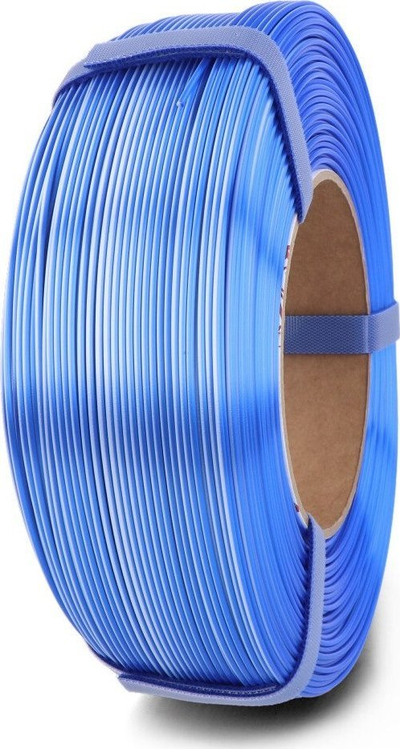 Filament 3D ReFill PLA Magic Silk Frozen, 1.75mm, 1kg, blu me shkëlqim