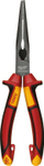 Pinca Milwaukee VDE Straight Long Nose 205mm, të izoluara 1000V, kuqe verdhë