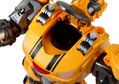 Robot me telekomandë Leantoys Tyrant Wasp, me drita edhe zëra, i verdhë