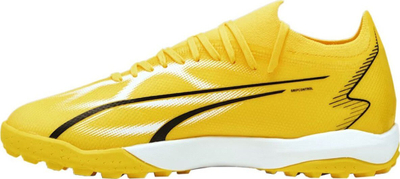 Këpucë futbolli Puma Ultra Match TT M 107521 04, për bar sintetik, të verdha