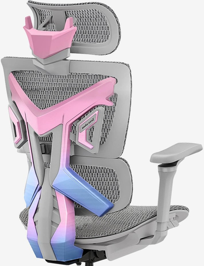 Karrige zyre Anda Seat X Air Pro, komplet me rrjetë, mekanizëm anues, e zezë