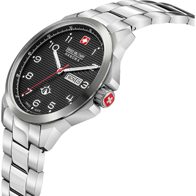 Orë për meshkuj Swiss Military Hanowa Puma SMWGH2100341, e zezë
