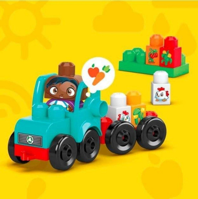 Blloqe ndërtimi Mattel Mega Bloks Ekofarma (HDL07), 52 pjesë