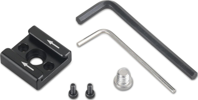 Mbajtëse cold shoe SmallRig 1241, pllakë shpejtçlirimi, metal, e zezë