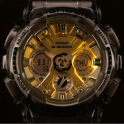 Orë për meshkuj Casio G-SHOCK Classic GMA-S120GS-8AER, e hirtë