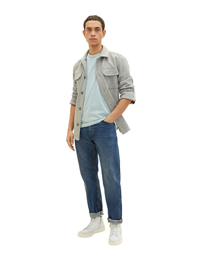 Maicë Tom Tailor Regular Fit, e kaltër