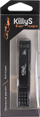 Gërshërë për thonj KillyS for Men Large, prej çeliku inox, e zezë