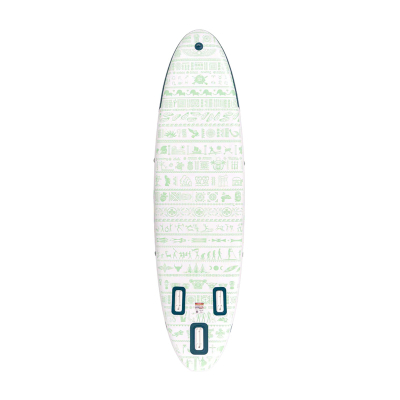 Dërrasë paddle FunWater SUPFW05D Tiki, 320 x 83 x 15 cm, e gjelbër