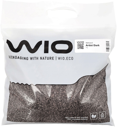 Подлога за аквариум ВИО Артист Дарк Ветланд, 2 kg, гранули 2–5 mm, темна