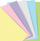 Fletë zëvendësuese për fletore Filofax Pastel Pocket, format A6, 60 fletë me pika, shumëngjyrëshe