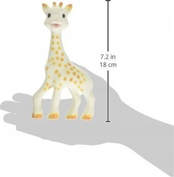 Lodër kafshuese Sophie la Girafe Twistin' Ball, natyrale, për beba 6m+