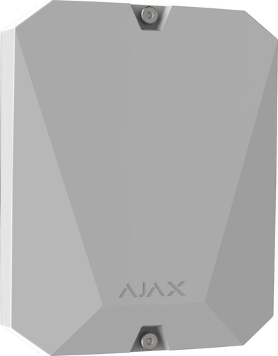 Modul alarmi Ajax MultiTransmitter, integrim sisteme me tela, i bardhë