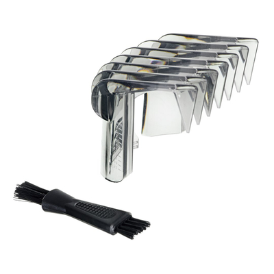 Makineri për qethje Philips Family Hair Clipper QC5115/15, teh 4.1 cm, gjatësi prerjeje 3 mm deri 2.1 cm, e zezë e bardhë