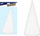 Ornament zbukurues MFP Snowflake, stiropor 13cm, i bardhë