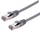 Kabllo rrjeti C TECH Patchcord Cat6a, S FTP, 3m, gri