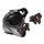 Mbajtës helmetë motori Telesin Butterfly, për GoPro, me shirit Velcro, zi e kuqe