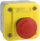 Kuti me buton emergjence Schneider Electric XALEK1701, 1NO, IP65, e verdhë