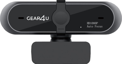 Webcam Gear4U T1WC73PRO, Full HD 1080p, USB 2.0, i zi