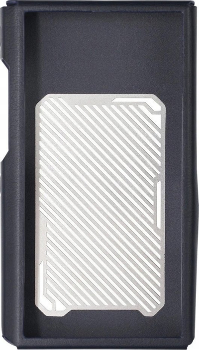 Куќиште MP3 FiiO SK-M23, за FiiO M23, кожа, црно