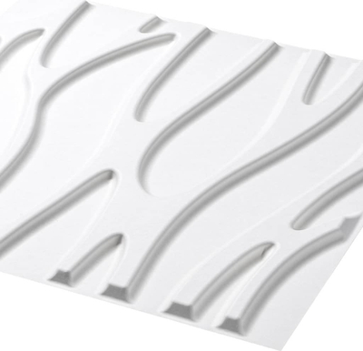 Panele muri WallArt Lumarko Julotte 3D, 12 copa, të bardha