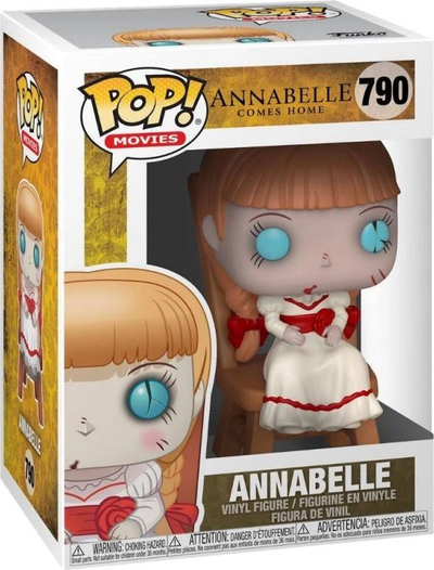 Figurë koleksionuese Funko POP Movies Annabelle 790, vinil, 9.5 cm, shumëngjyrëshe