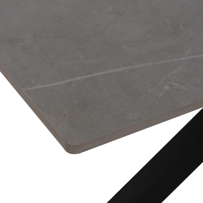Tavolinë VALEN, finier lis, 160×90×75 cm (HM9301.01), gri