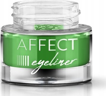 Eyeliner xhel Affect Simple Lines, waterproof, 2.9g, jeshile Go Green