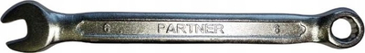 Çelës i kombinuar Partner, 6 mm, Cr-V, metalik