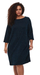 Fustan ONLY CARMAKOMA CARMARTHA Loose Fit, i kaltër, 5XL-6XL