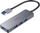 Hub USB Aukey CB-H3, 4 porta, 5 Gbps, ngjyrë argjendtë