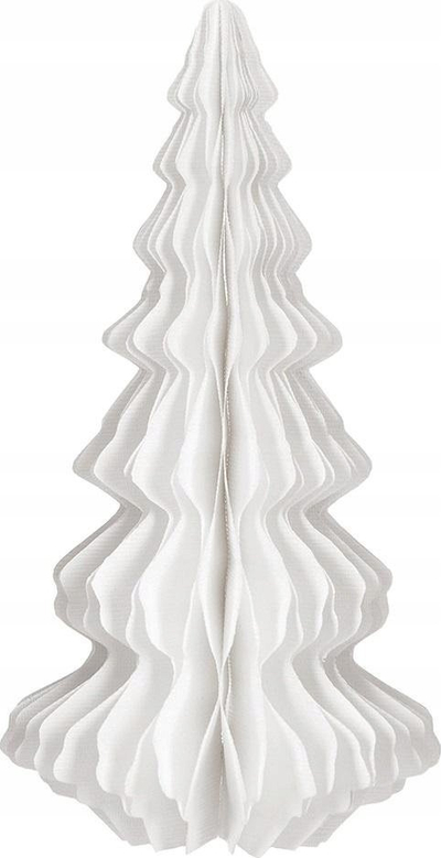 Pemë dekorative Krishtlindjesh DP Craft, letër, 32 cm, e bardhë