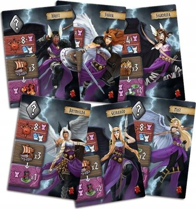 Zgjerim loje bordi GALAKTA Small Epic Vikings Ragnarok, strategji, për 1 deri 4 lojtarë