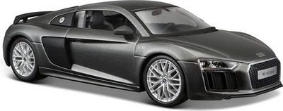 Maket metalik makine Welly Audi R8 V10 Plus, shkallë 1:24, sportiv, shumëngjyrësh