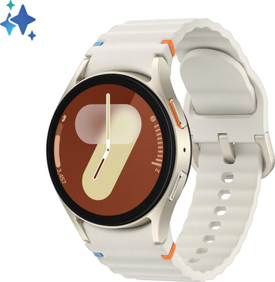 Orë e zgjuar Samsung Galaxy Watch 7, 40mm, LTE, krem