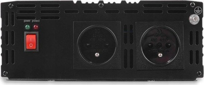 Inverter Volt Polska Sinus 5000, 24V në 230V, 2500W 5000W, i zi