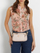 Çantë crossbody për femra Guess Noelle Dbl Pouch, ngjyrë rozë