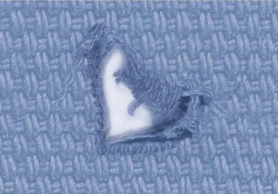Pluhur ngjitës për tekstil Wenko Fabric Fix, për riparim rrobash, transparent