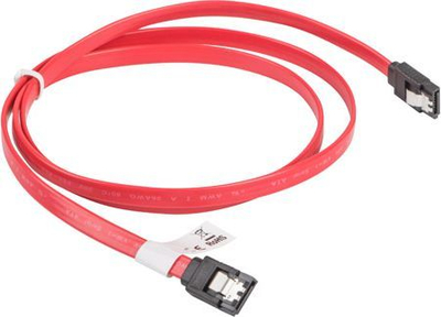 Kabllo Lanberg SATA DATA III (CA-SASA-11CU-0100-R), 1m, e kuqe