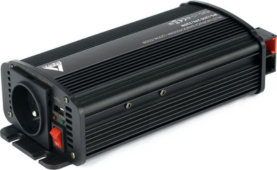 Инвертер Azo IPS-1200U, 1200W, 12V DC во 230V AC, сив