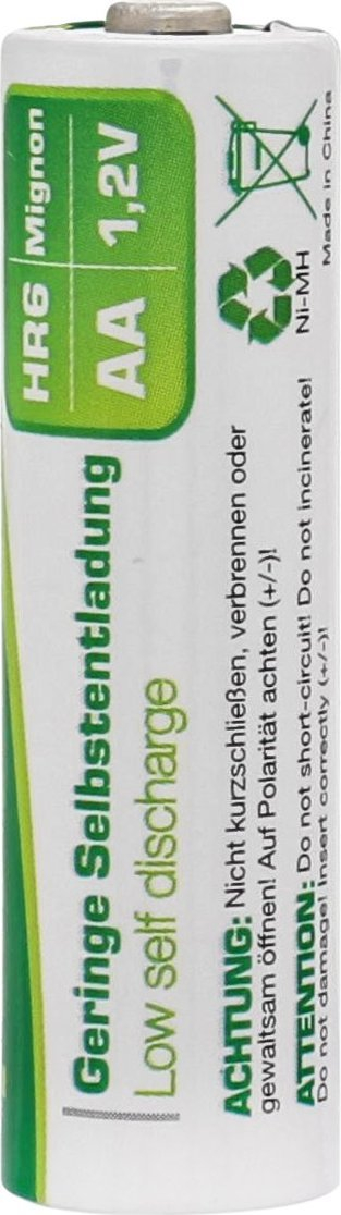 Bateri të rikarikueshme InLine AA HR6, NiMH 1.2V, 2350mAh, paketim 4 copë